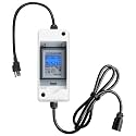Home Energy Monitor, Haoguo 110V EV Charger Pass-Through Power Usage Monitor with IP 65 Waterproof for Indoor/Outdoor Use, Ideal for Monitor RV, Outdoor Generators, Households