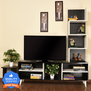 home full engineered wood tv entertainment unit