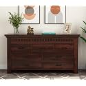 Home Furniture Sheesham Wood Sideboard Cabinet with
