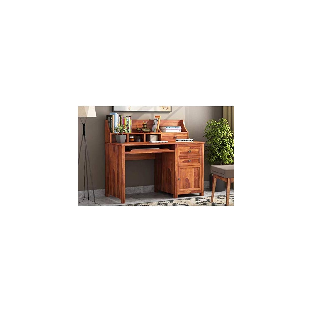 Study Table For Home Home furniture Wooden Study Table for Home and Office | Solid Sheesham ...