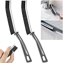 Mini Gap Cleaning Brush, Hard Bristle Crevice Cleaning Brush Tool for Household Use, Multifunctional Dead Corner Cleaning Brush for Tiles, Bathroom, Kitchen, Toilet (2 Pcs)