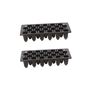 iron tray 3x3 cm pack of 2