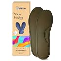 Home Genie Memory Foam Shoes Insole | shoe Insoles for All Shoes | Shoe Insole for heel pain | Super Soft Absorption Pads Comfortable, Soft, Durable, Washable (Pack of 1, Brown)