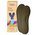 Home Genie Memory Foam Shoes Insole | shoe Insoles for All Shoes | Shoe Insole for heel pain | Super Soft Absorption Pads Comfortable, Soft, Durable, Washable (Size - 7, Pack of 1, Brown)