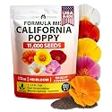HOME GROWN Formula Mix CaliforniaPoppy 11000 Seeds Eschscholzia californica