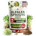 HOME GROWN Alfalfa Sprouting & Microgreen Seeds 16 oz Bulk Pack