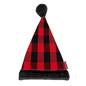 plush santa cap for christmas new year party sold by hometex creative india amp made in india for twins amp adults 3385-p