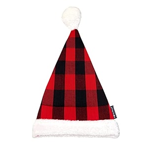 plush santa cap for christmas new year party sold by hometex creative india amp made in india for twins amp adults 3385-p