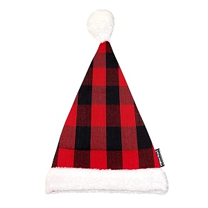plush santa cap for christmas new year party sold by hometex creative india amp made in india for twins amp adults 3385-p