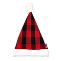 plush SANTA CAP for christmas new year party, sold by Hometex creative india &amp; Made in India. For Twins &amp; Adults (3385-P)