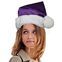 plush SANTA CAP for christmas new year party, sold by Hometex creative india &amp; Made in India. For Twins &amp; Adults (3385-P)