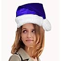 plush SANTA CAP for christmas new year party, sold by Hometex creative india &amp; Made in India. For Twins &amp; Adults (3385-P)