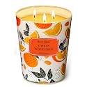 Home Lights Citrus Wood Sage Scented Candles, 34oz Soy Candles Eclectic Mixed Styles 3-Wick Large Candle Jars, Ideal Candle Gifts for Events, Home Decor Stress, Relief &amp; Relaxation