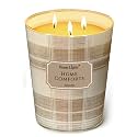 Home Lights Home Comforts Scented Candles, 34oz Soy Candles Rustic Modern 3-Wick Large Candle Jars, Ideal Candle Gifts for Events, Home Decor Stress, Relief &amp; Relaxation
