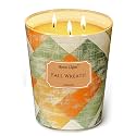 Home Lights Large jar Candle, 3-Wick Long-Lasting Scented Candles, 34oz Natural Soy Wax Candle for Home Scented, Rustic Modern Gifts for Women &amp; Men, Fall Wreath