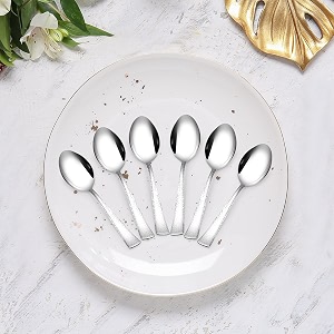 home by nilkamal arias vintage tea spoon set of 6