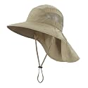 Home Prefer UPF50 Wide Brim Kids Sun Hat Neck Flap Boys Girls Sun Protection Hat for Beach Fishing