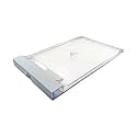 Home Pro Spares Freezer Door Compatible with Godrej EDGEDUO 220 to 270 Liter Refrigerator, Part Code : 52141501PA2008 | Transparent Freezer Flap Replacement | Size 37.8 x 23.8 cm