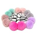 5 PAIR ANY COLOUR Fur Ball with Elastic Hair Ties Pompom Hair Band Hair Bows Small Ropes Toddlers' Ponytail Holder Baby Girls Accessories