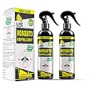 Home-Secure Herbal Mosquito Repellent-220 ml With Lime Fregrance| Natural Mosquito Killer Spray | Pet Safe, Kids Safe | Non-Toxic, Eco Friendly, Chemical Free | Made With Plant Oils (Pack of 2)