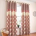 Home Sizzler 2 Pieces Regal Damask Grommet