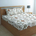 Home Sizzler Microfiber Double Fitted Elastic 144