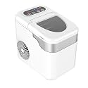 Home Small Ice Machine Automatic Cleaning Function Automatic Ice Machine with Water Shortage Ice Full Tips
