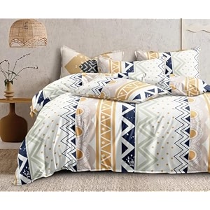 the home style 200tc soft glace cotton king size duvet cover ii razai quilt cover ii dohar for double bed with zipper 90x100 inch white-blue