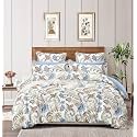 THE HOME STYLE 200TC Soft Glace Cotton King Size Duvet Cover II Razai Cover II Quilt Cover II Dohar for Double Bed with Zipper (90x100 Inch, Vanilla Mist)