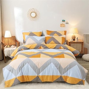 the home style 200tc super soft glace cotton king size duvet cover ii razai cover ii quilt cover ii dohar for double bed with zipper closure 90x100 inch abstract mist