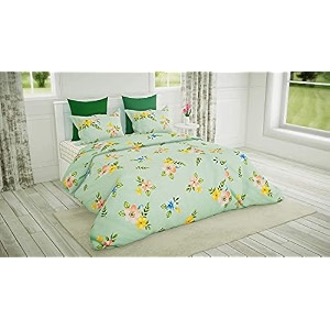 the home style 400tc super soft glace cotton king size zipper duvet ii razai ii quilt ii comforter cover ii dohar of double bed90x100 inchwith same designed pillow cover2 pcsballet pink