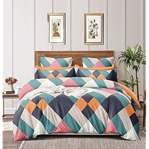 the home style 400tc super soft glace cotton king size duvet ii razai ii quilt ii comforter cover ii dohar of double bed 90x100 inch with same designed flat king size bedsheet 90x100 inch with 2 pillow cover ballet pink