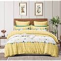 HOME STYLE 200TC Super Soft Glace Cotton Single Bed Duvet Zipper (Single, 60x90 Inch) (Cadmium Yellow)