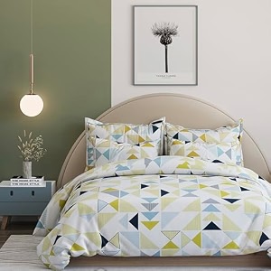 the home style super soft glace cotton king size ac comforter ll blanket ll duvet with 1 king size elastic fitted bedsheet 7234x7834 inch and 2 pillow cover pack of 4 meadow mist