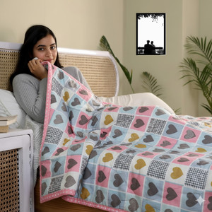 home stylish floral single comforter for  heavy winter
