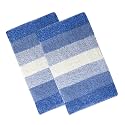 THE HOME TALK Cotton Stripes Bathmats 