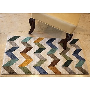 THE HOME TALK Modern Polyester Area Rugs