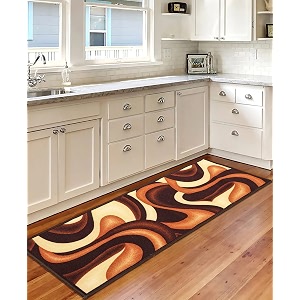 THE HOME TALK Modern Polyester Area Rugs