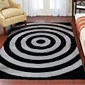 THE HOME TALK Modern Polyester Area Rugs