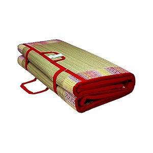 home tex life kora grass cushion sleep healthy easy portable and folding mat deep west65 x 65 ft15 mm thickness