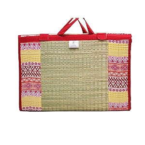 home tex life kora grass cushion sleep healthy easy portable and folding mat africana2 x 6 ft15 mm thickness