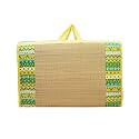 Home Tex Life Kora Grass Cushion Sleep Healthy, Easy Portable and Folding Mat (Green South,5 X 6 Ft,18 Mm Thickness)