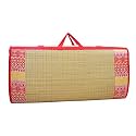 Home Tex Life Kora Grass Cushion Sleep Healthy, Easy Portable and Folding Mat (Deep West,6.5 X 6.5 Ft,18 Mm Thickness)
