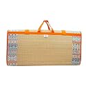 Home Tex Life Kora Grass Cushion Sleep Healthy, Easy Portable and Folding Mat (Urban Tribe,6 X 6.5 Ft,20 Mm Thickness)