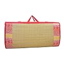Home Tex Life Kora Grass Cushion Sleep Healthy, Easy Portable and Folding Mat (Deep West,6 X 6.5 Ft,20 Mm Thickness)