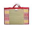 Home Tex Life Kora Grass Cushion Sleep Healthy, Easy Portable and Folding Mat (Africana,2 X 6 Ft,15 Mm Thickness)