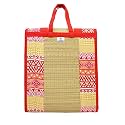 Home Tex Life Kora Grass Cushion Sleep Healthy, Easy Portable and Folding Mat (Africana,2.5 X 6 Ft,18 Mm Thickness)
