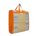 Home Tex Life Kora Grass Cushion Sleep Healthy, Easy Portable and Folding Mat (Africana,4 X 6 Ft,20 Mm Thickness)