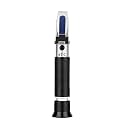 Home Use Alcohol Refractometer 0~80% V Hydrometer Concentration Spirits Tester Refractometer for Liquor Brewing