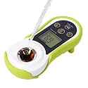 Home Use Digital Refractometer Meter Sugar Content Measuring Instrument Fruit Juice Beverage Wine Beer Sugar Detector 0-55% Range